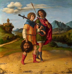 デビッドとジョナサン 作： Cima da Conegliano